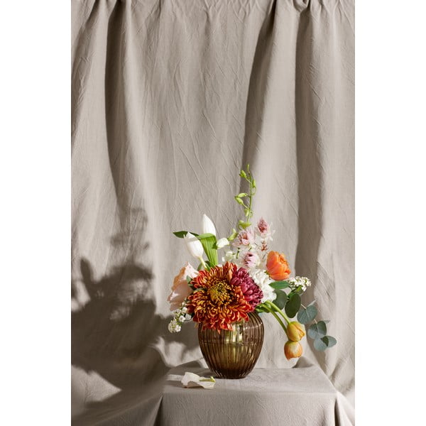 Pruunist klaasist vaas, kõrgus 14 cm Hammershøi - Kähler Design-image-1