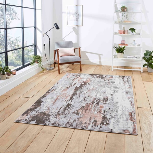 Roosa-helehall vaip 200x290 cm Apollo - Think Rugs-image-1