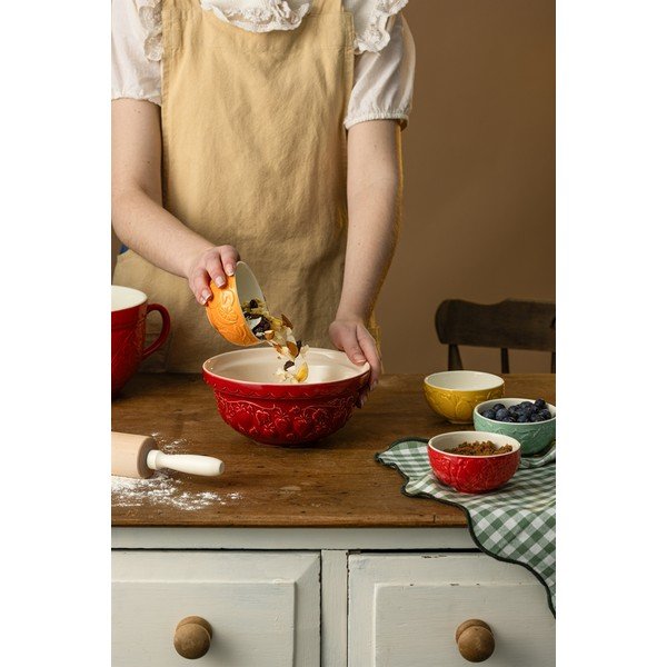 Punane savikauss ø 21 cm Fruits Strawberry - Mason Cash-image-4