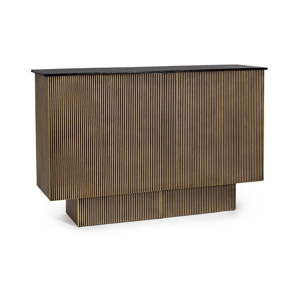 Mangopuust tööpinnaga köögisaar, 40x160 cm Virat – Bizzotto