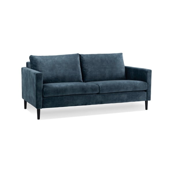 Tumesinine sametne diivan 153 cm Adagio - Scandic-image-2