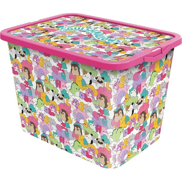 Plastikust laste hoiukast 40x29x27 cm Stor - SQUISHMALLOWS