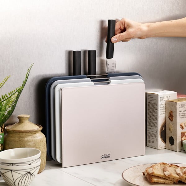 3 lõikelaua ja noa komplekt koos alusega Nest Plus - Joseph Joseph-image-4