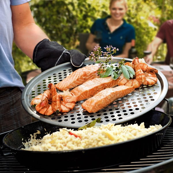 Grillpanni ja -aluse komplekt 2 tk Gourmet Set – Outdoorchef-image-4