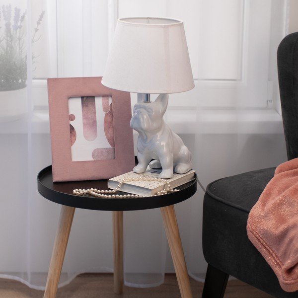 Roosa plastikust seisuraam 21x26 cm Velvo - Restilo-image-1