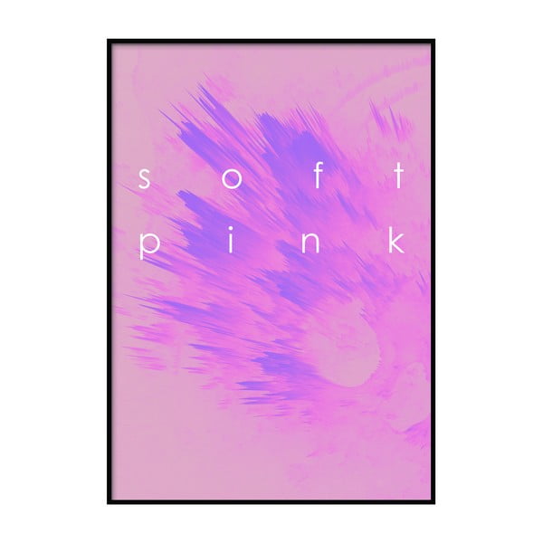 Plakat SoftPink, 50 x 40 cm Explosion - DecoKing