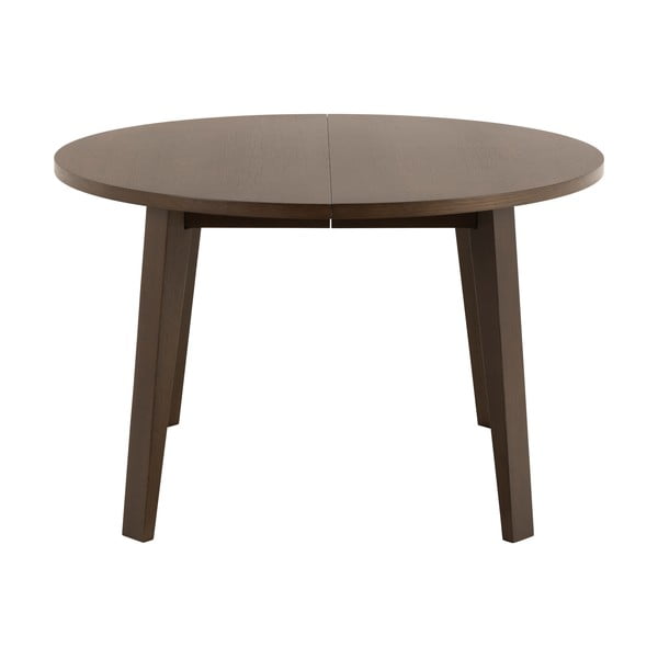 Ümmargune tammespoonist pikendatav söögilaud ø 120 cm A-Line - Actona-image-4