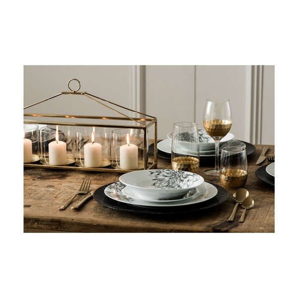 Roostevabast terasest kullavärvi söögiriistad 16 tk Avie - Premier Housewares-image-2