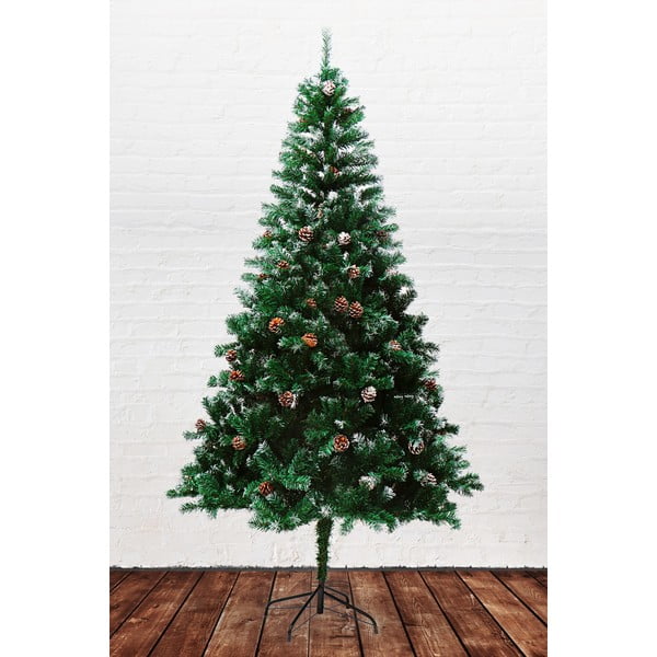 Umělý vánoční stromek se šiškami, výška 1,8 m-image-4
