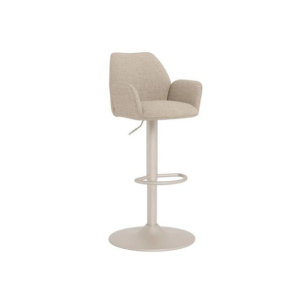 Beež polsterdatud baaritool (istme kõrgus 64 cm) Glenda - Actona