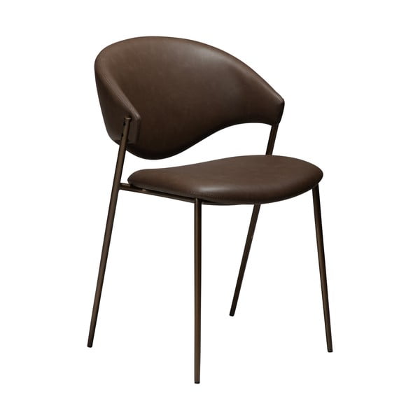 Tumepruun kunstnahast söögitool Zone – DAN-FORM Denmark