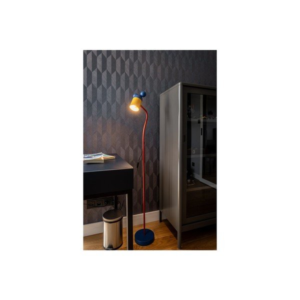 Sinine põrandalamp metallist varjuga (kõrgus 133,5 cm) Mouse - GTV-image-3