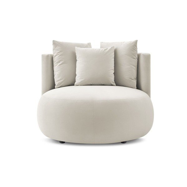 Beež sametist tugitool Cesar - Bobochic Paris-image-3