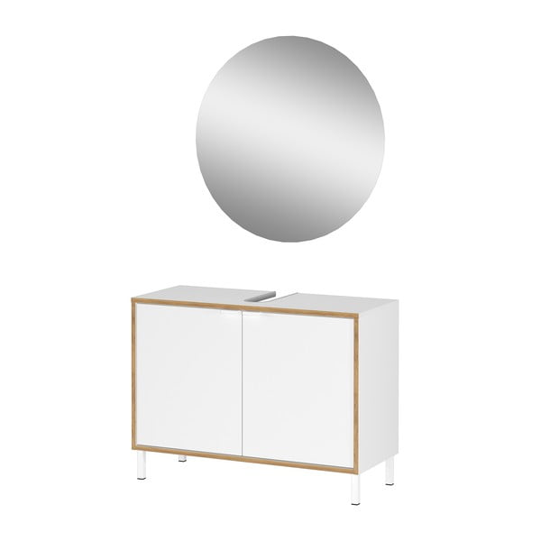 Valge vannitoakomplekt Topeka - Germania