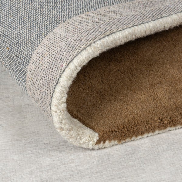 Pruun/beež käsitsi kootud villane vaip 200x290 cm Glow - Flair Rugs-image-4