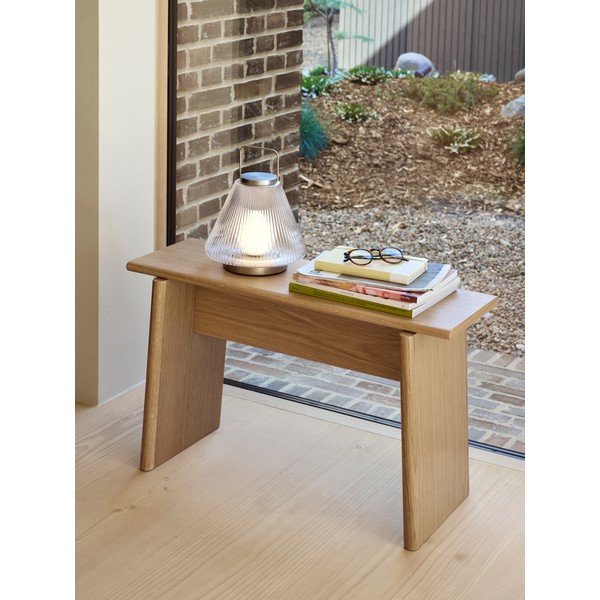 Klaasist LED-laualamp ø24x28 cm Tou - Hübsch-image-4