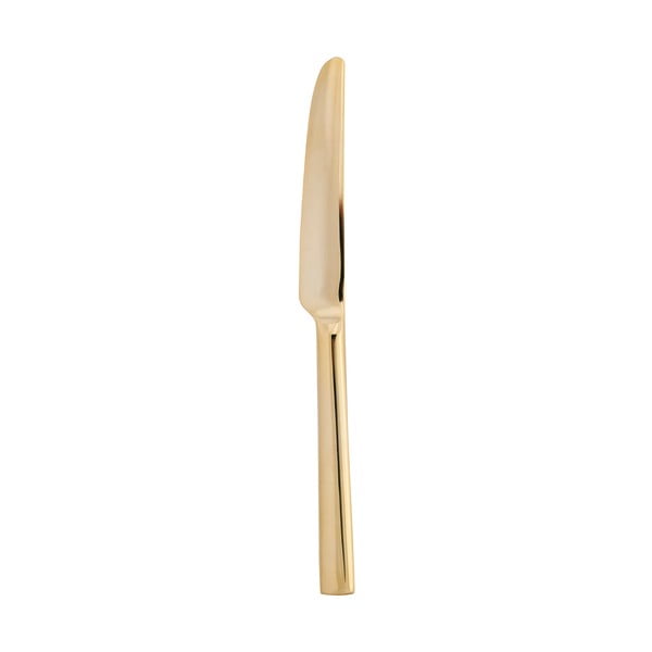 Nůž ve zlaté barvě Miss Étoile, délka 23,5 cm