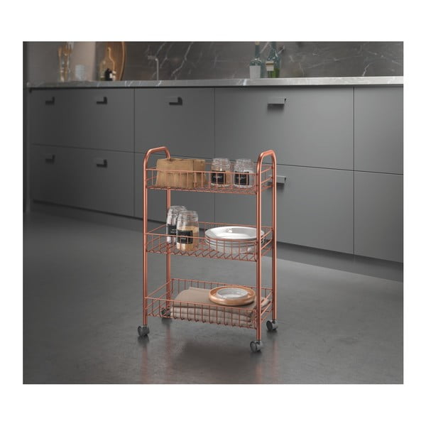 3 riiuliga vaskne mobiilne organiseerija Lugano - Metaltex-image-1