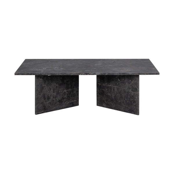 Tumepruun marmorist diivanilaud 70x140 cm Vega - Actona-image-3