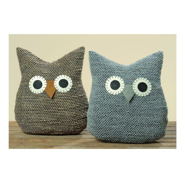 Sada 2 polštářků Owl Cushion