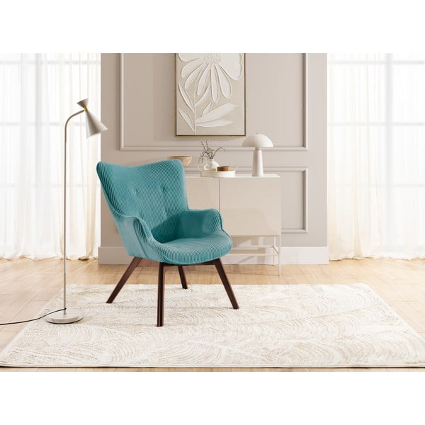 Türkiissinine velvetist tugitool Niko - Ropez-image-4