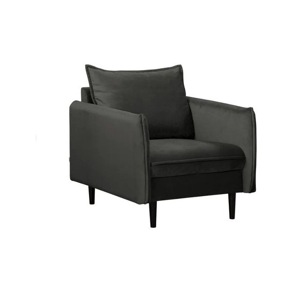 Tumehall sametist tugitool Juli - Ropez