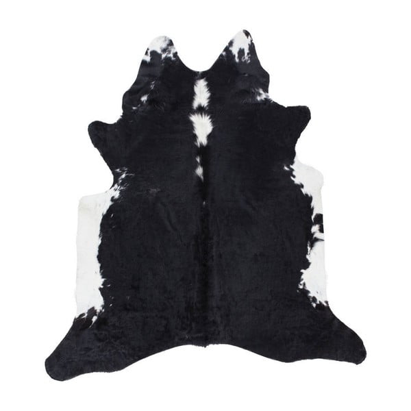 Černobílá kožešina Western, 155x220 cm