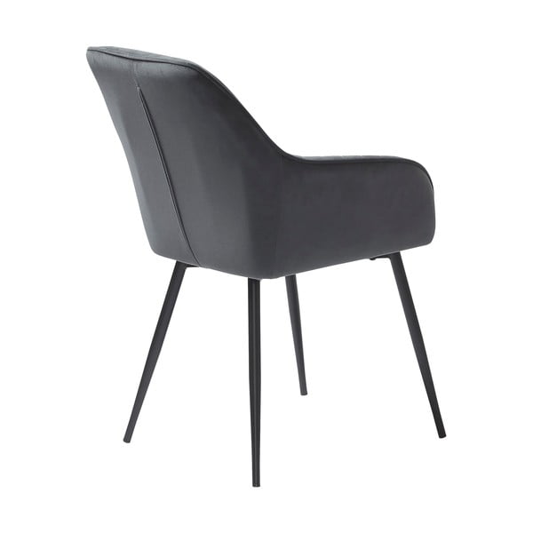 Hallid käetugedega sametist söögitoolid 2tk komplektis Nolan Stripe - Unique Furniture-image-3