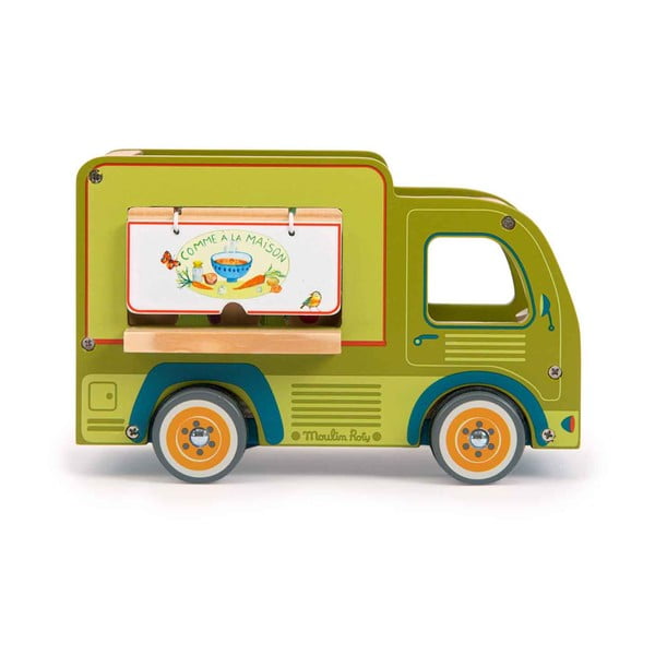 Puidust auto La Grande Famille Food Truck - Moulin Roty-image-1