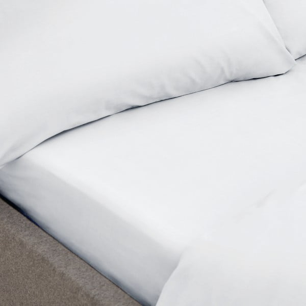 Valge orgaaniline puuvillane lina Organic, 135 x 190 cm - Bianca-image-1