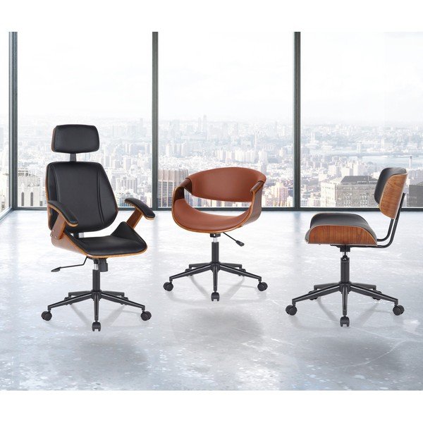 Must kunstnahast kontoritool Visby - Tomasucci-image-1