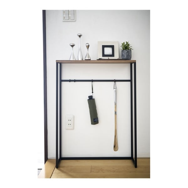 Must konsoollaud 18.5x60 cm Tower - YAMAZAKI-image-1
