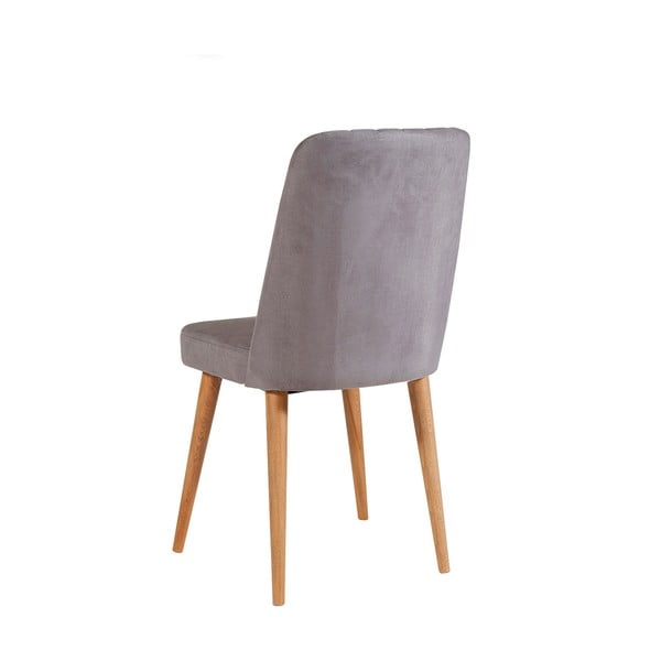 Hall sametist söögitool Stormi Sandalye - Kalune Design-image-1