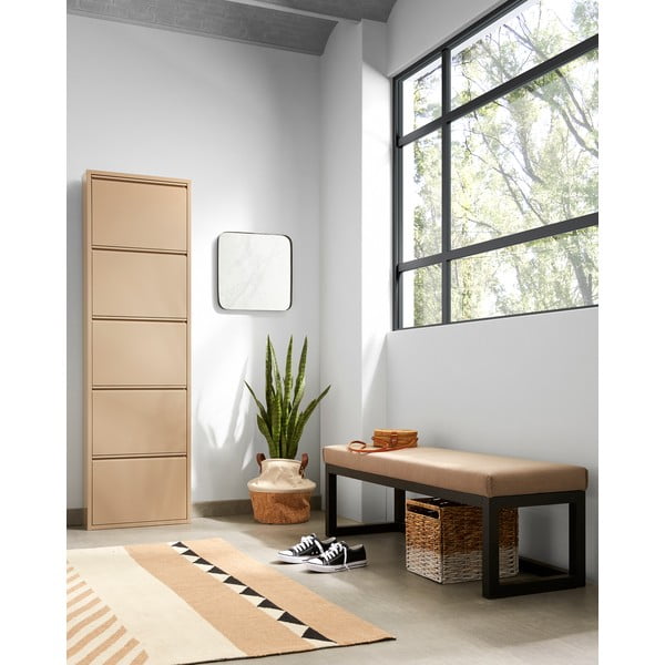 Paju hoiukarp valge detailiga Woody - Kave Home-image-3