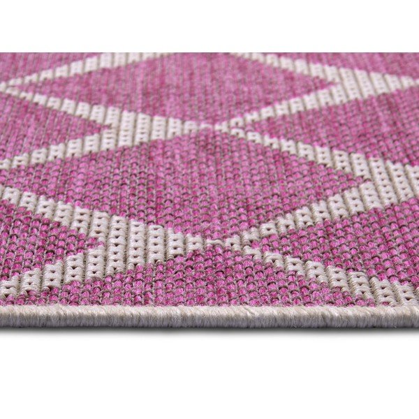 Roosa ja beež õuevaip , 70 x 140 cm Escala - NORTHRUGS-image-3