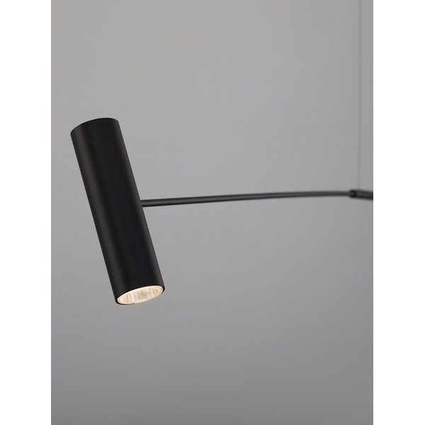 Matt must metallist LED-põrandalamp (kõrgus 250 cm) Voice - Nova Luce-image-2