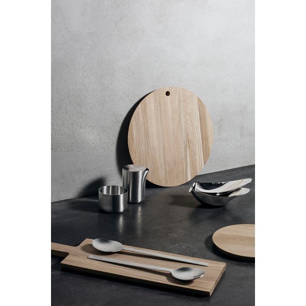 Ümmargune tammepuust lõikelaud, Ø 30 cm - Blomus-image-2
