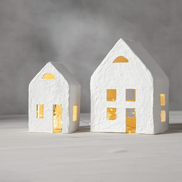 Valge jõuluvalgustus 2 tk Plain - Star Trading-image-2