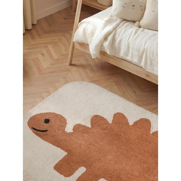 Oranž/kreemikas pestav/käsitsi kootud puuvillane lastevaip 140x200 cm Snuggle Doro - Hanse Home-image-2
