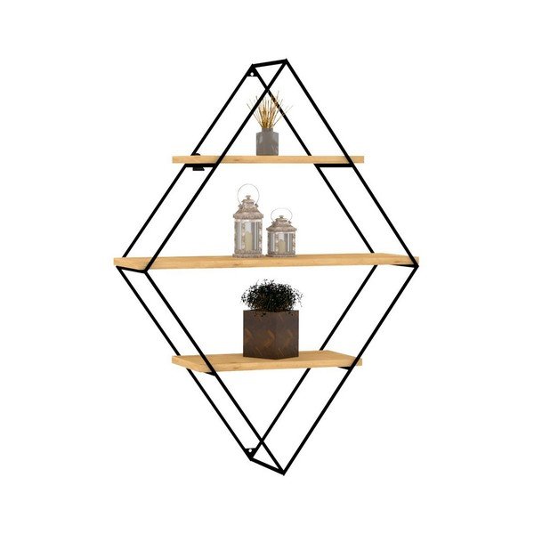 Must/loomulik riiul Meho - Kalune Design-image-2