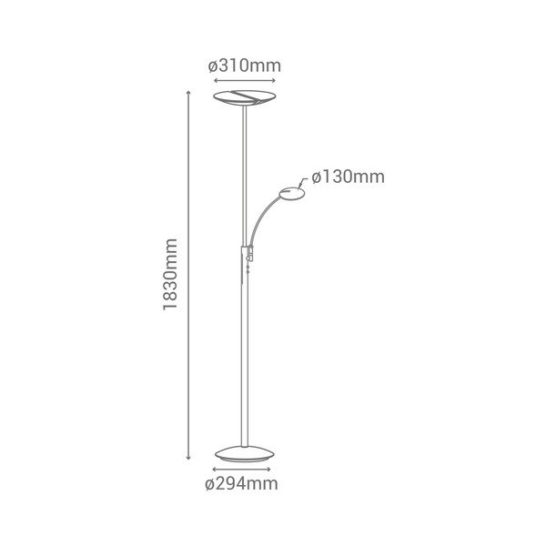Stojací lampa SULION Kahoy, výška 183 cm-image-3