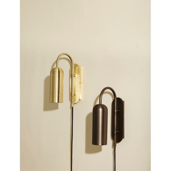 Kuldne seinalamp Zenith - Hübsch-image-1