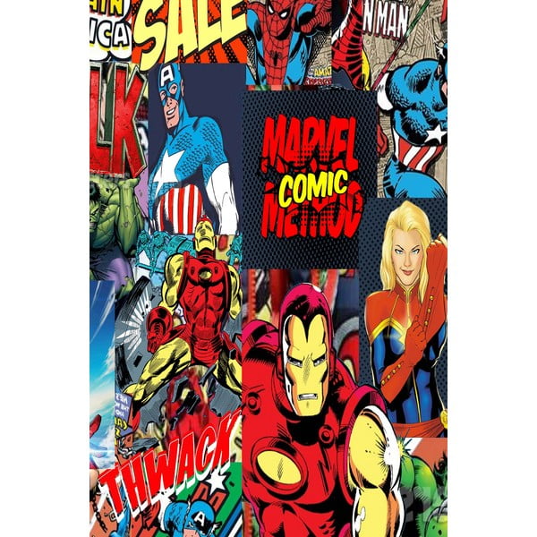 Laste libisemisvastane vaip Superheros, 180 x 280 cm - Conceptum Hypnose-image-2