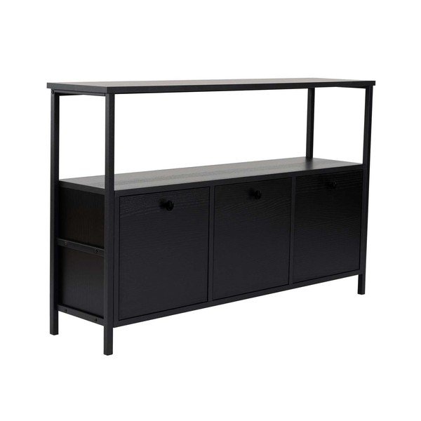 Must konsoollaud 29,5x120 cm Solace - Kalune Design-image-2