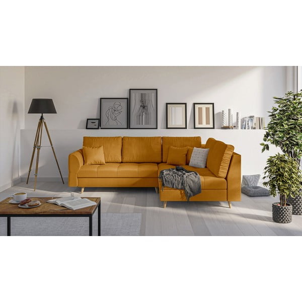 Sinepi värvi nurgadiivan (paremas nurgas) Ariella - Ropez-image-2