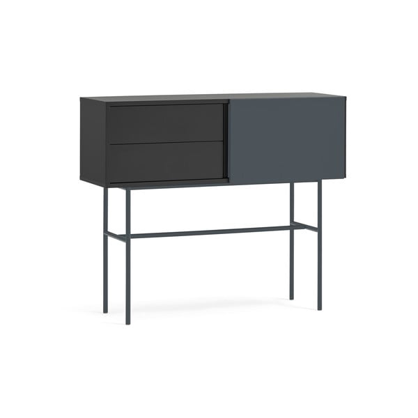 Must-antratsiitne konsoollaud 35x110 cm Nube - Teulat-image-3