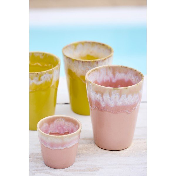 Heleroosa kivikeraamiline kruus 380 ml Grespresso - Costa Nova-image-1