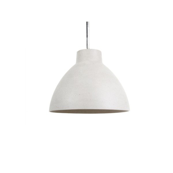 Bílé závěsné svítidlo Leitmotiv Sandstone Mini