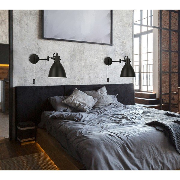 Must metallist seinalamp Espera - Candellux Lighting-image-1