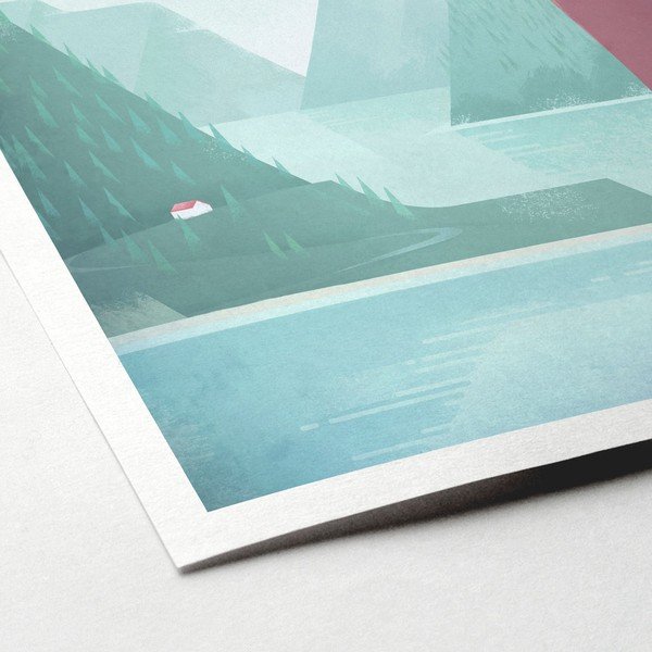 Poster , 50 x 70 cm Norway - Travelposter-image-2